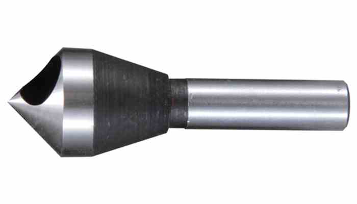 Avellanador con orificio oblicuo HSS-Co 5% con vastago cilíndrico 6-8-10-12mm